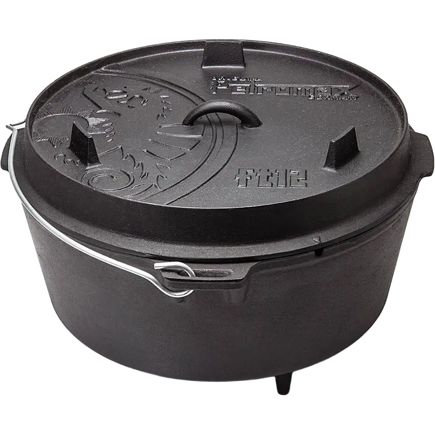 Petromax Dutch Oven ft12 bålgryde - Sort - One size - Udstyr til bål