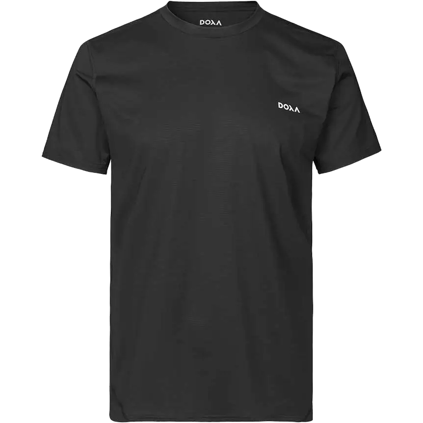 Doxa Troy Tee Out & Back Men - Black - S - Kortærmet T-shirts