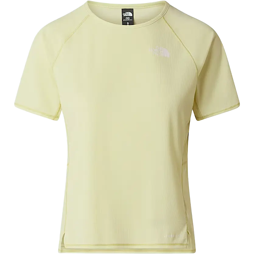 The North Face Sunriser SS Women - Lemon Mist - XL - Løbe t-shirt