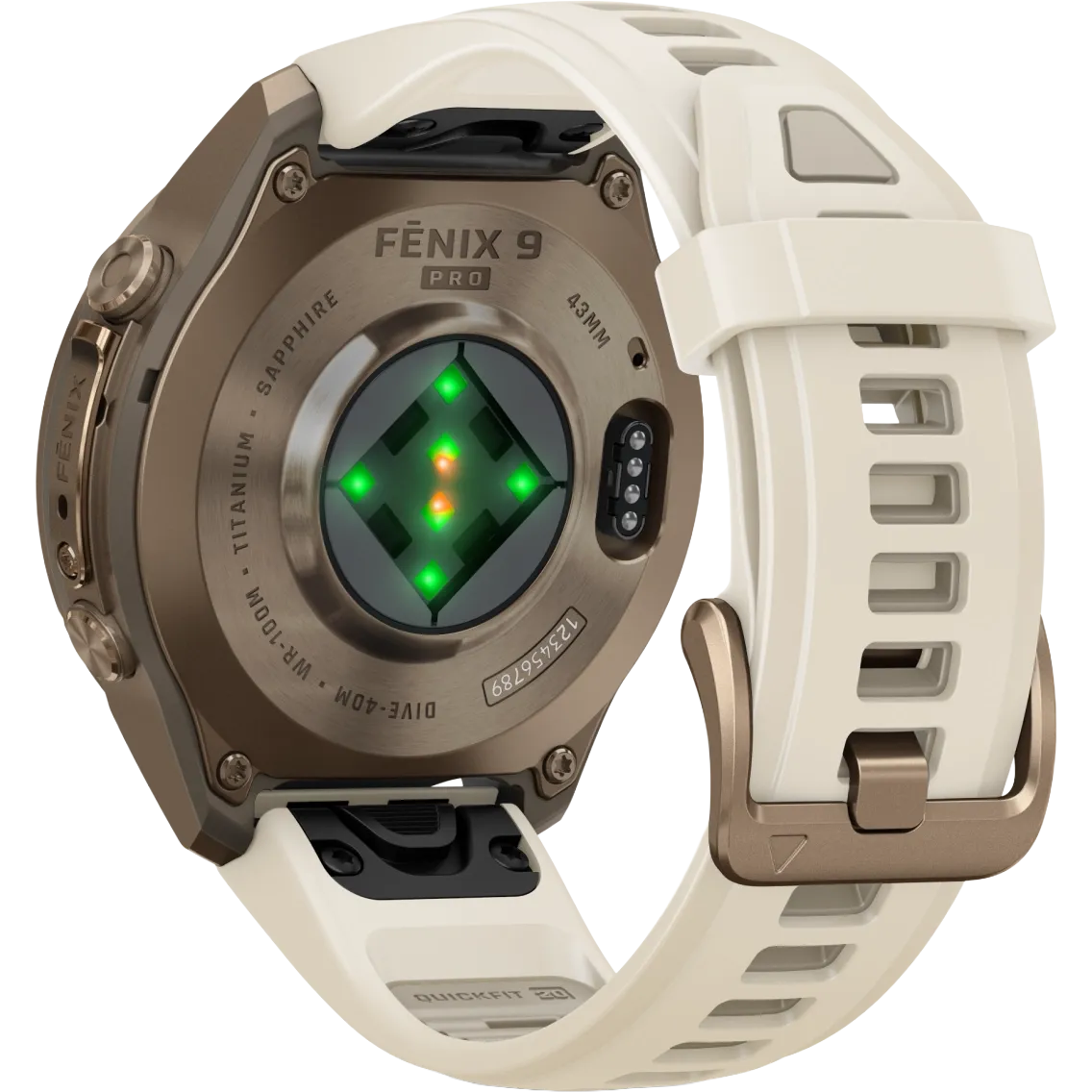 Fenix 9 Pro 43 mm,AMOLED,Sapphire