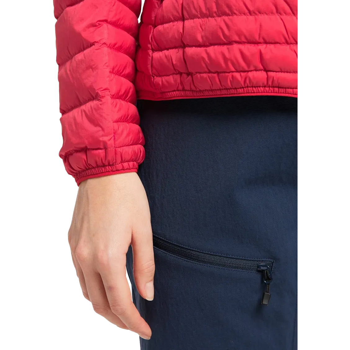 Micro Nordic Down Hood Women dunjakke
