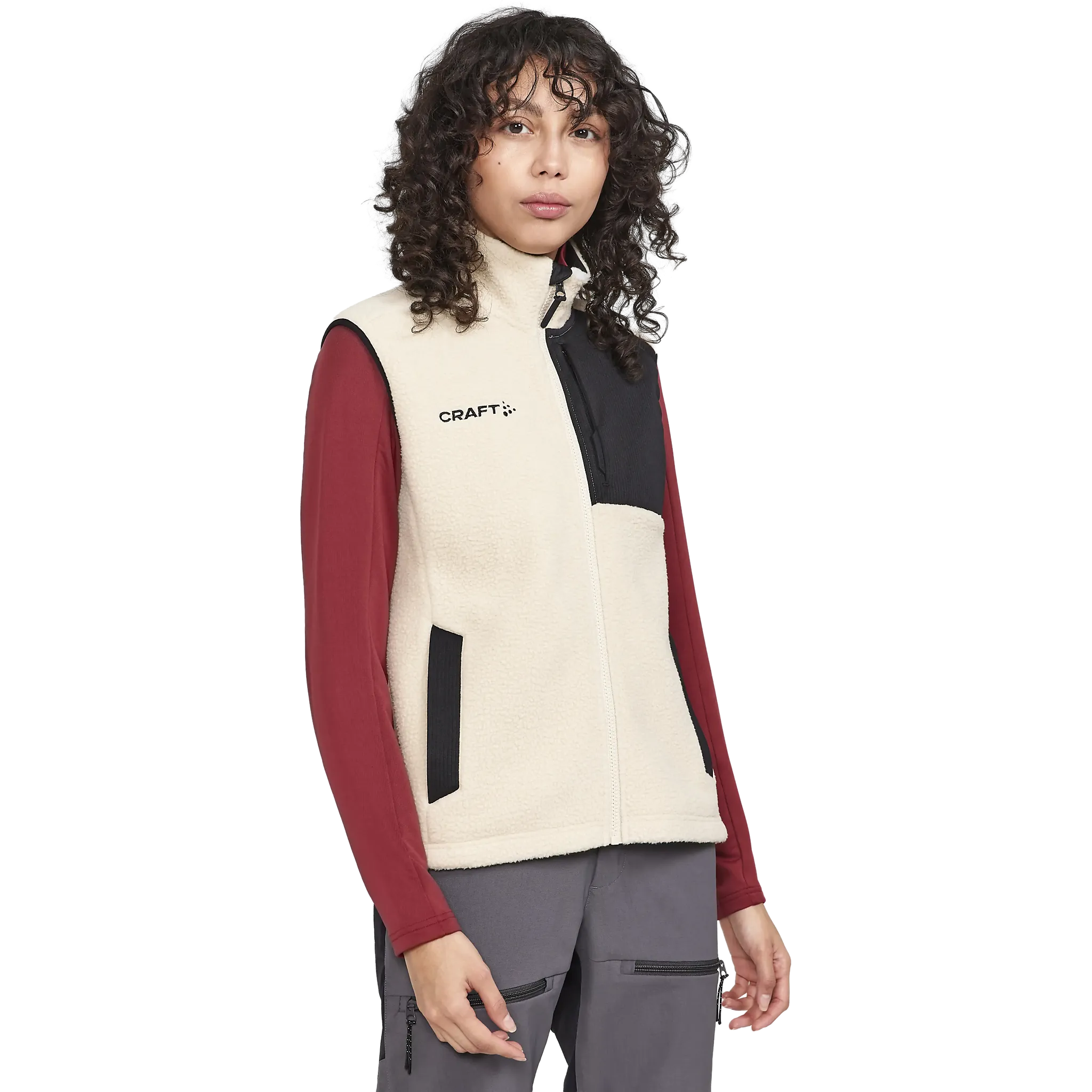 ADV Explore Pile Fleece Vest Women fleecevest