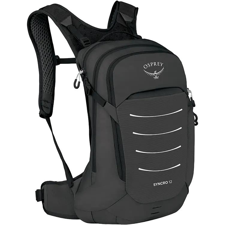 Osprey Syncro 12 cykelrygsæk - Raven Black - One size - Små rygsække