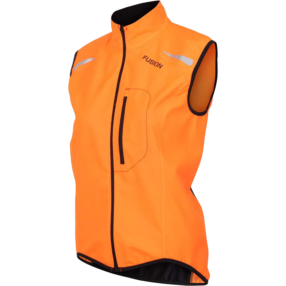 Fusion S1 Run Vest Women løbevest - Orange - S - Løbeveste