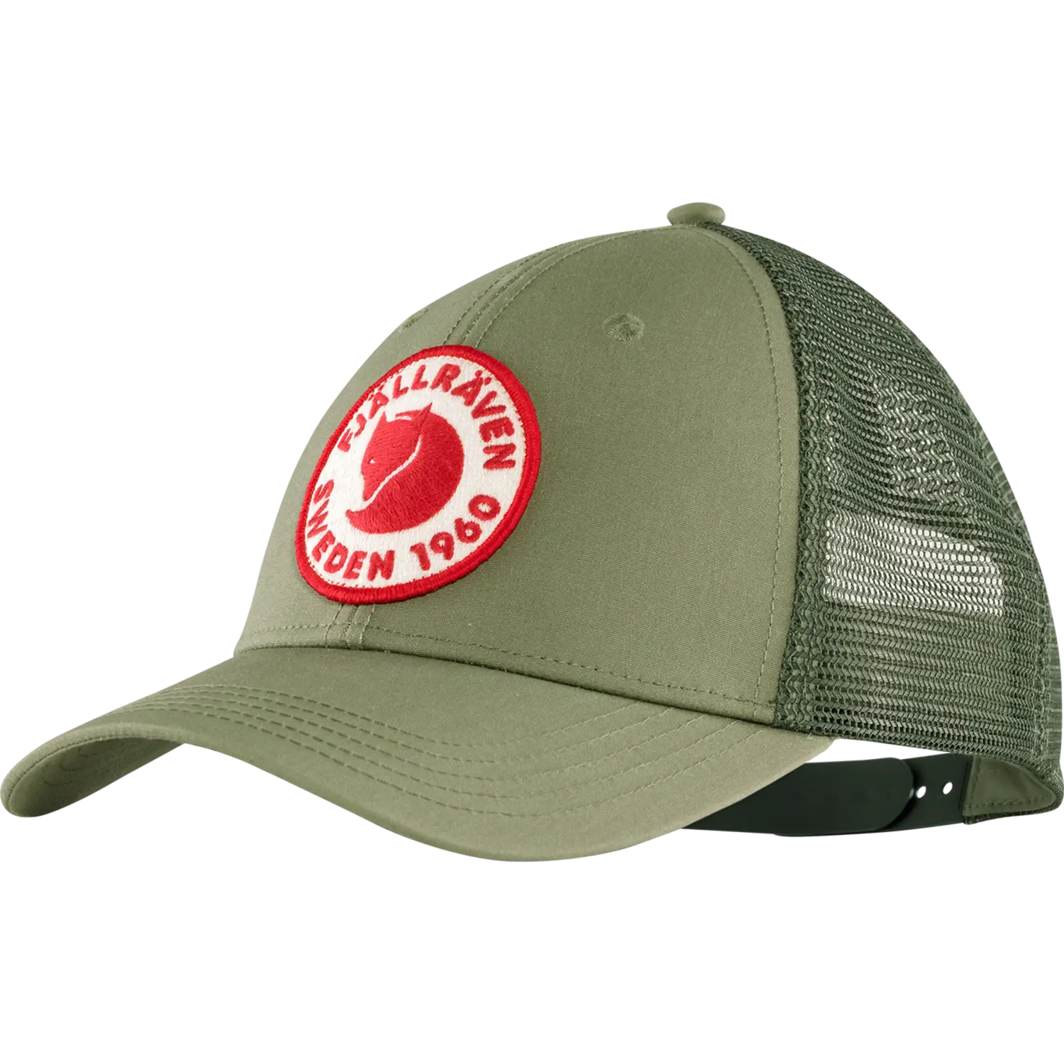 Fjällräven 1960 Logo Långtradarkeps kasket - Green - L/XL