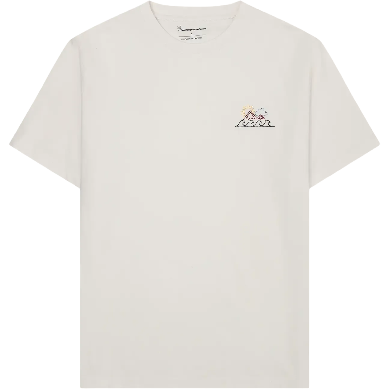 Chest Print T-shirt Herr