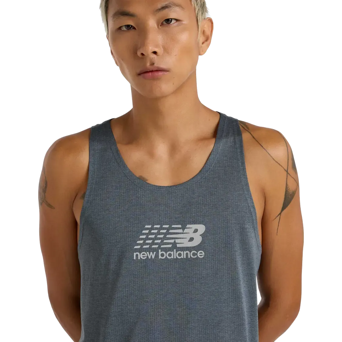 Athletics Reflective Graphic Singlet