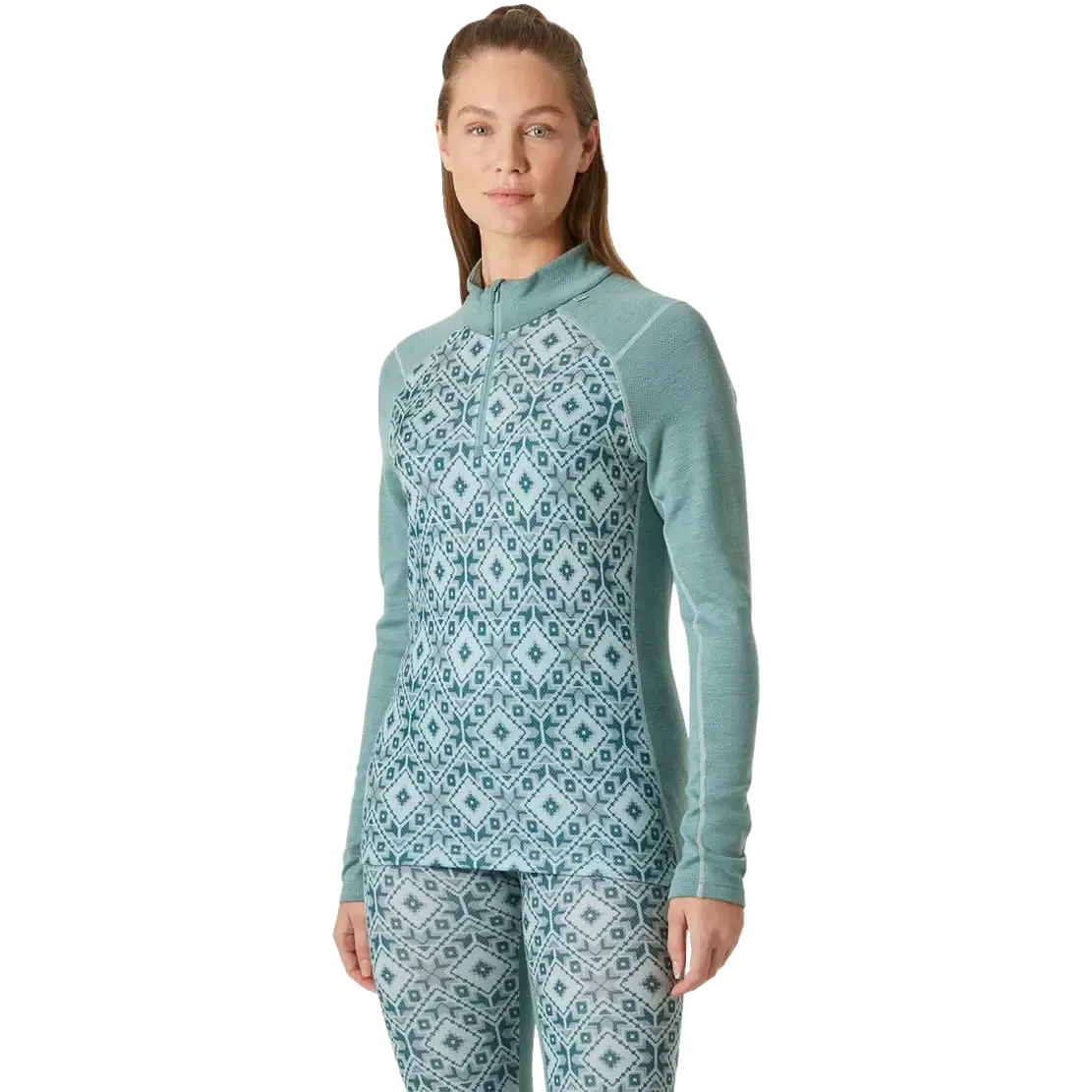 Lifa Merino Midweight Graphic 1/2 Zip Women