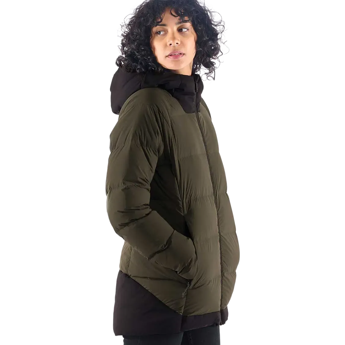 High-AF Down Stretch Parka Women dunjakke