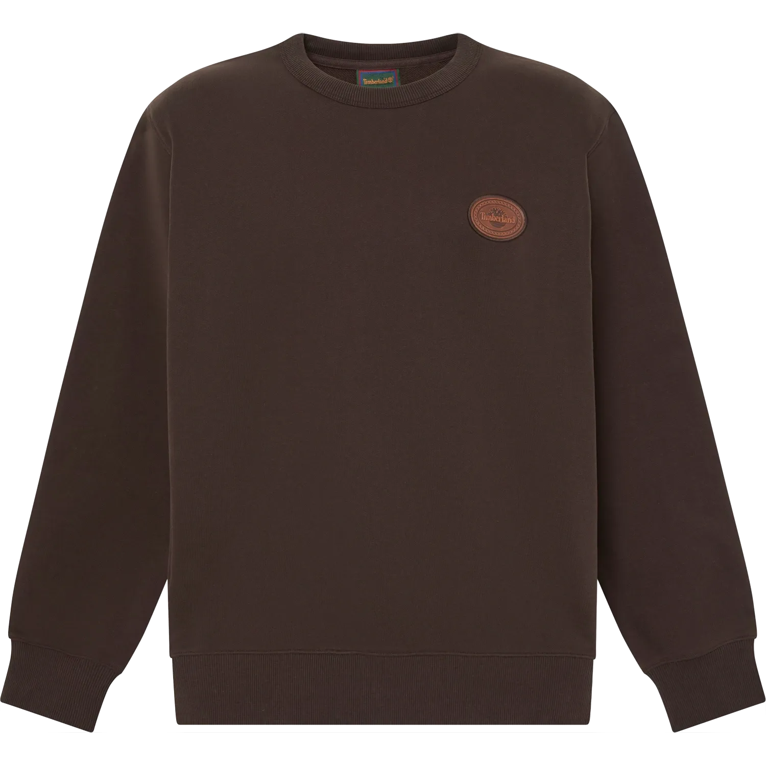 Leather Patch LB Crew Sweatshirt
