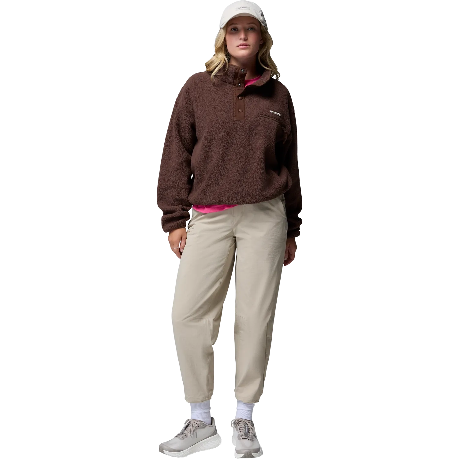 Helvetia II Cropped Half Snap Fleece Wom