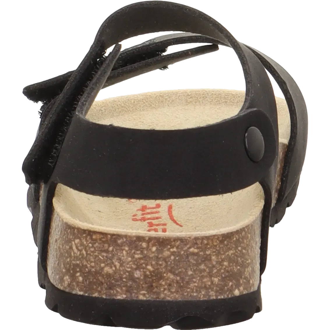 Fussbettpantoffel sandal m hælstrop