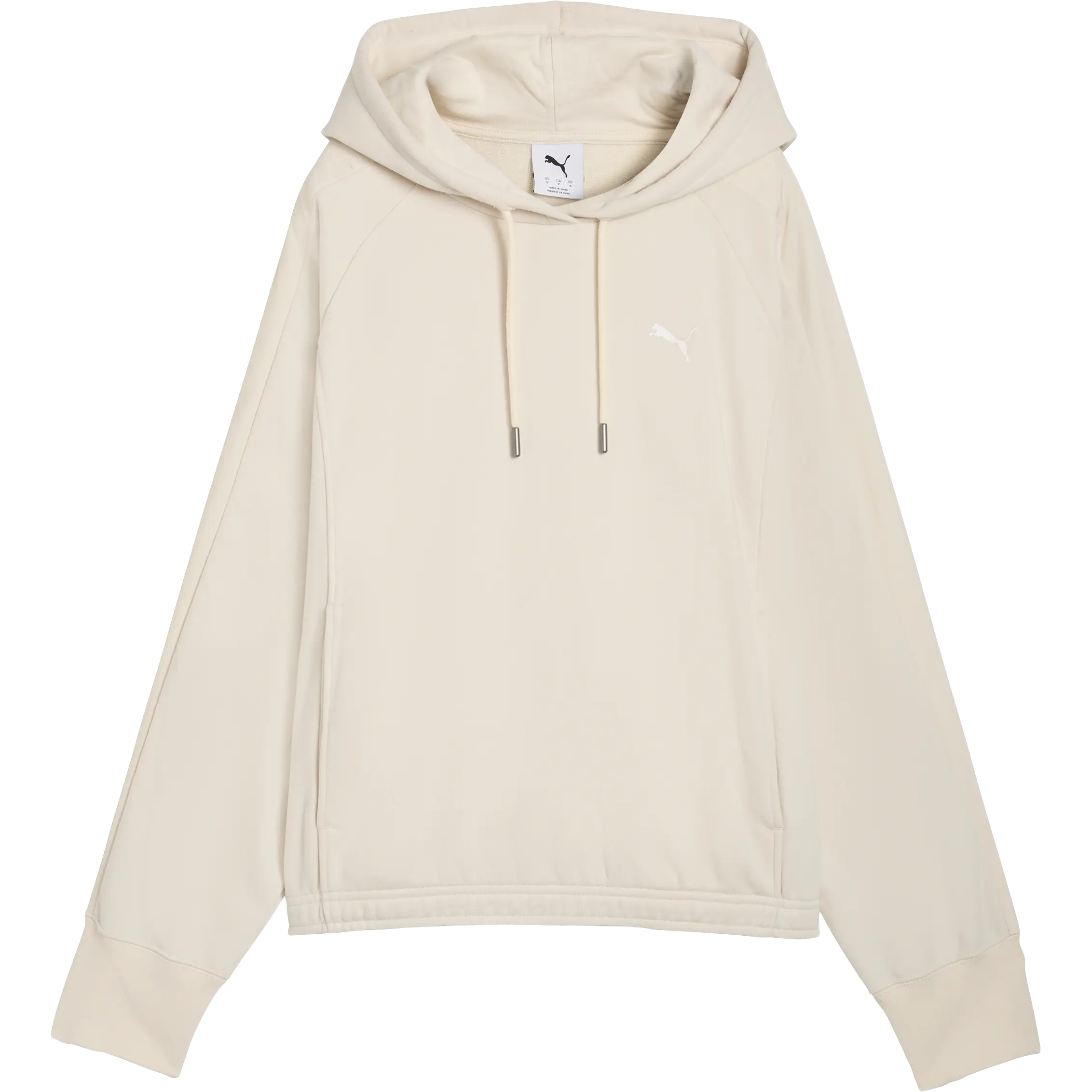 Puma Her Oversized Hoodie Women - Alpine Snow - M - Hættetrøje