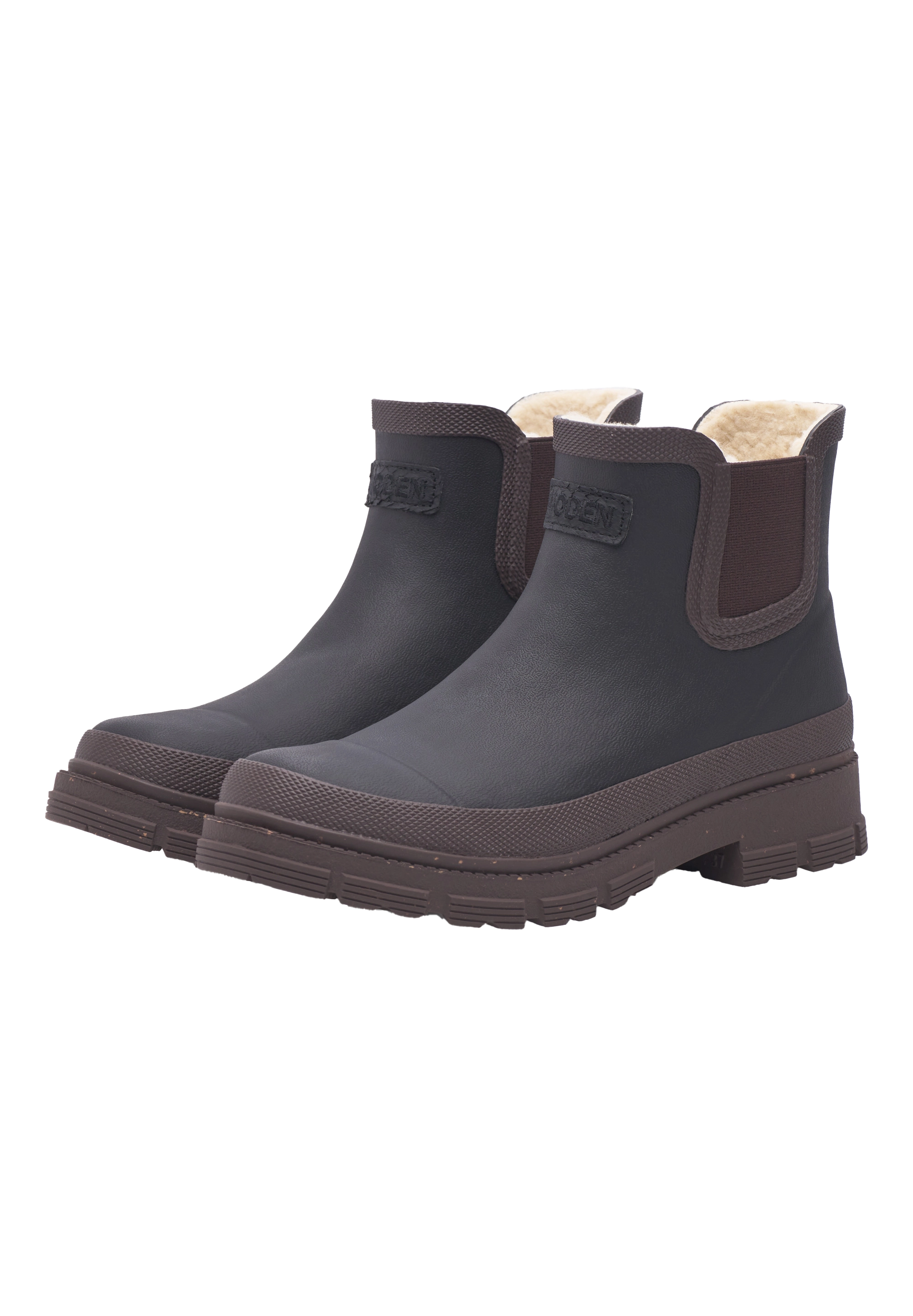 WODEN Liv Warm Waterproof Women - Black/Chocolate - 41 - Hverdagsstøvler