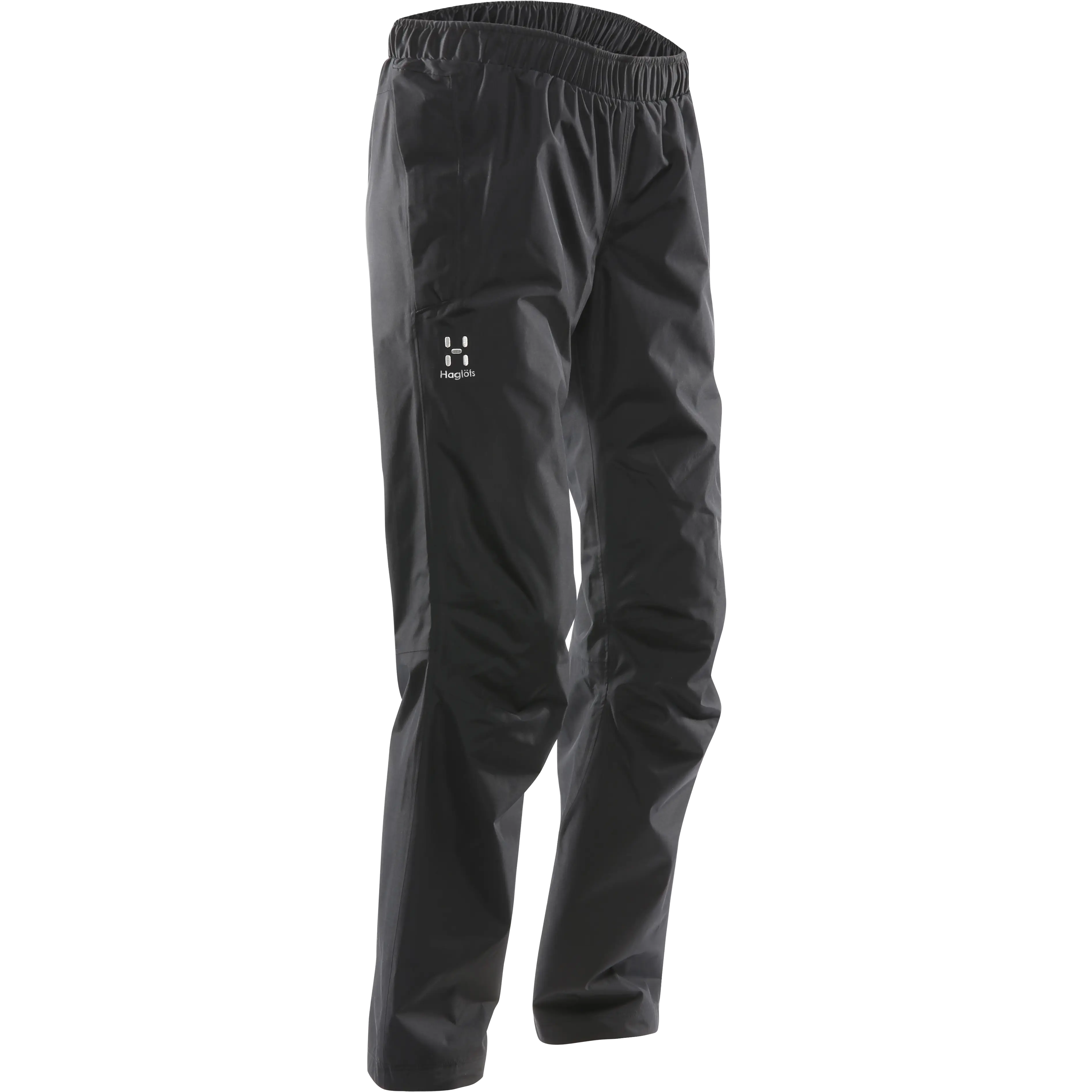 Haglöfs Mila Rain II Pant Women - True Black - M - Regnbukser