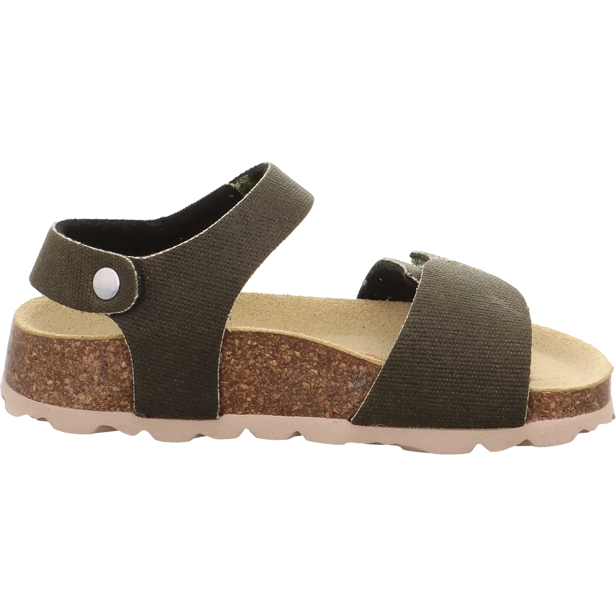 Fussbettpantoffel sandal m hælstrop