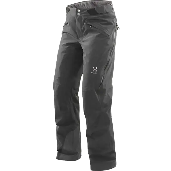 Haglöfs Line Insulated Pant Women - True Black C - XL - Skibukser