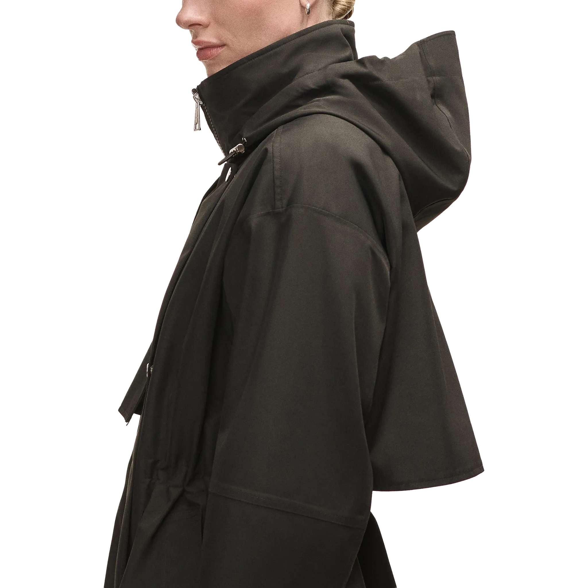 Scandi Trench Rain Coat Woman