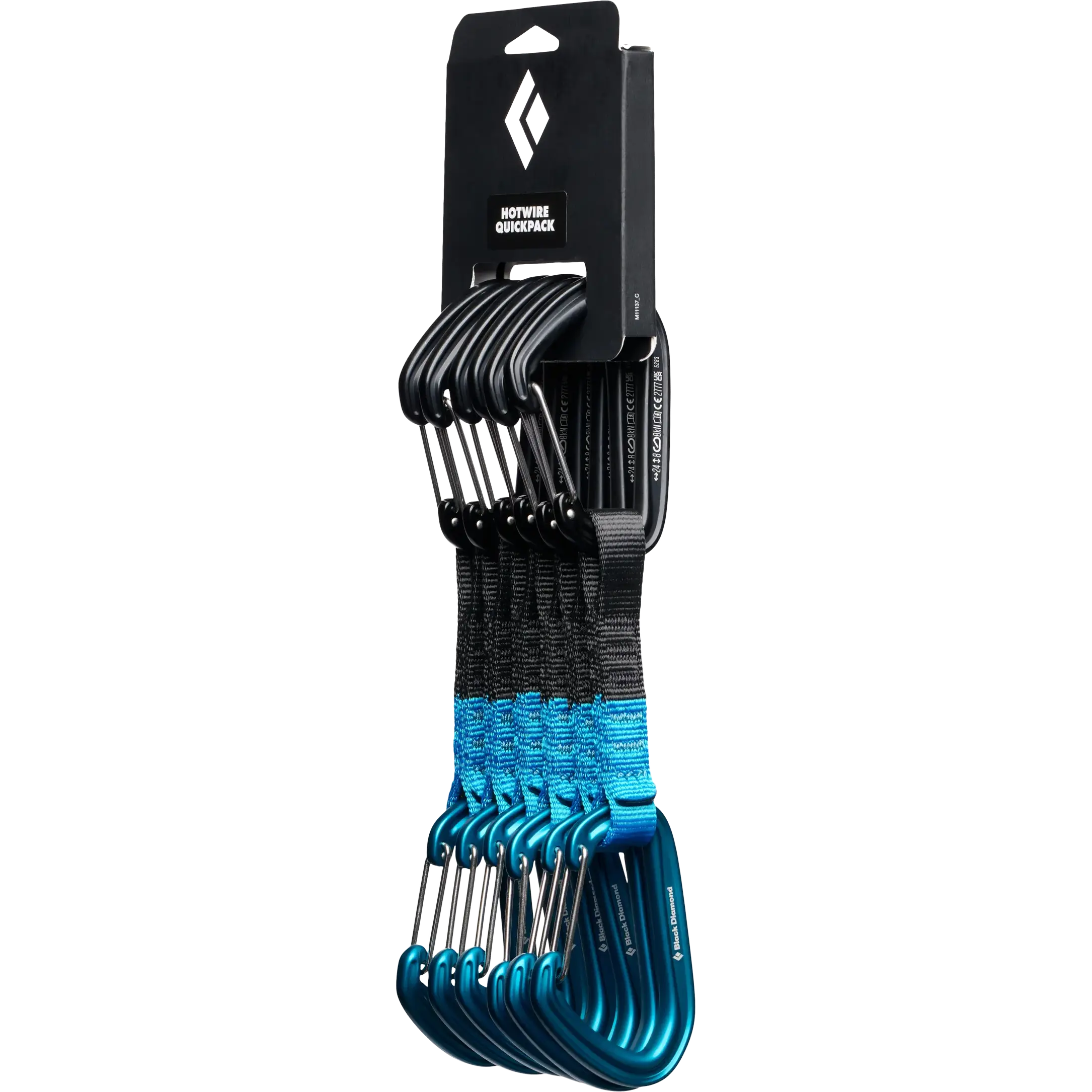 Black Diamond Hotwire Quickpack 12 cm - Desert Sky - One size - Klatreudstyr