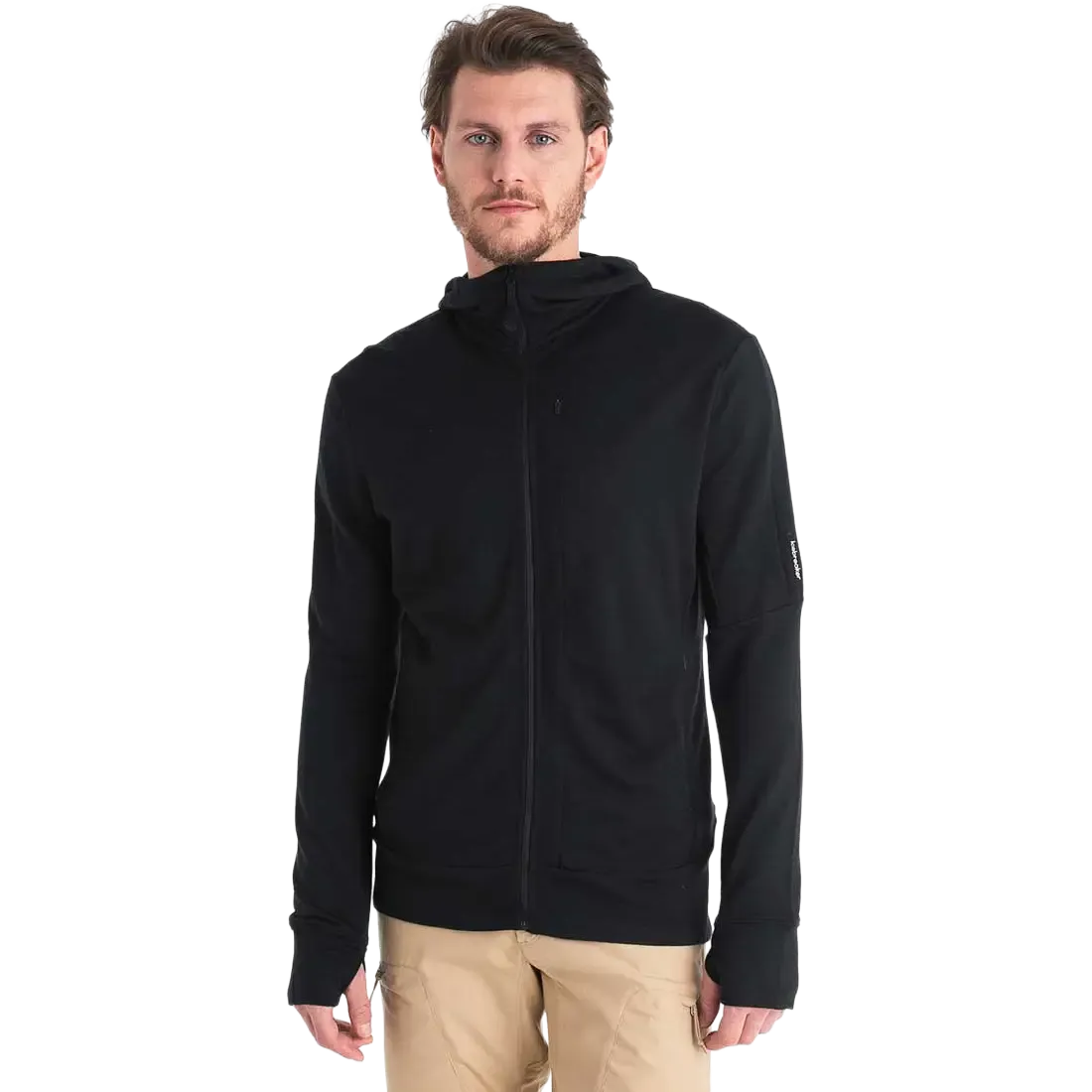 Quantum IV LS Zip Hood Men uldtrøje