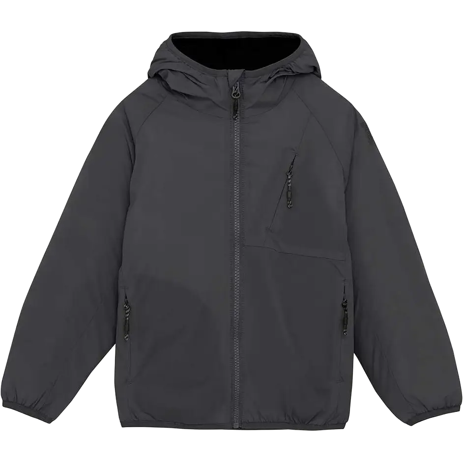 Color Kids Junior Jacket Light Padded - Phantom - 140 - Overgangsjakker til børn