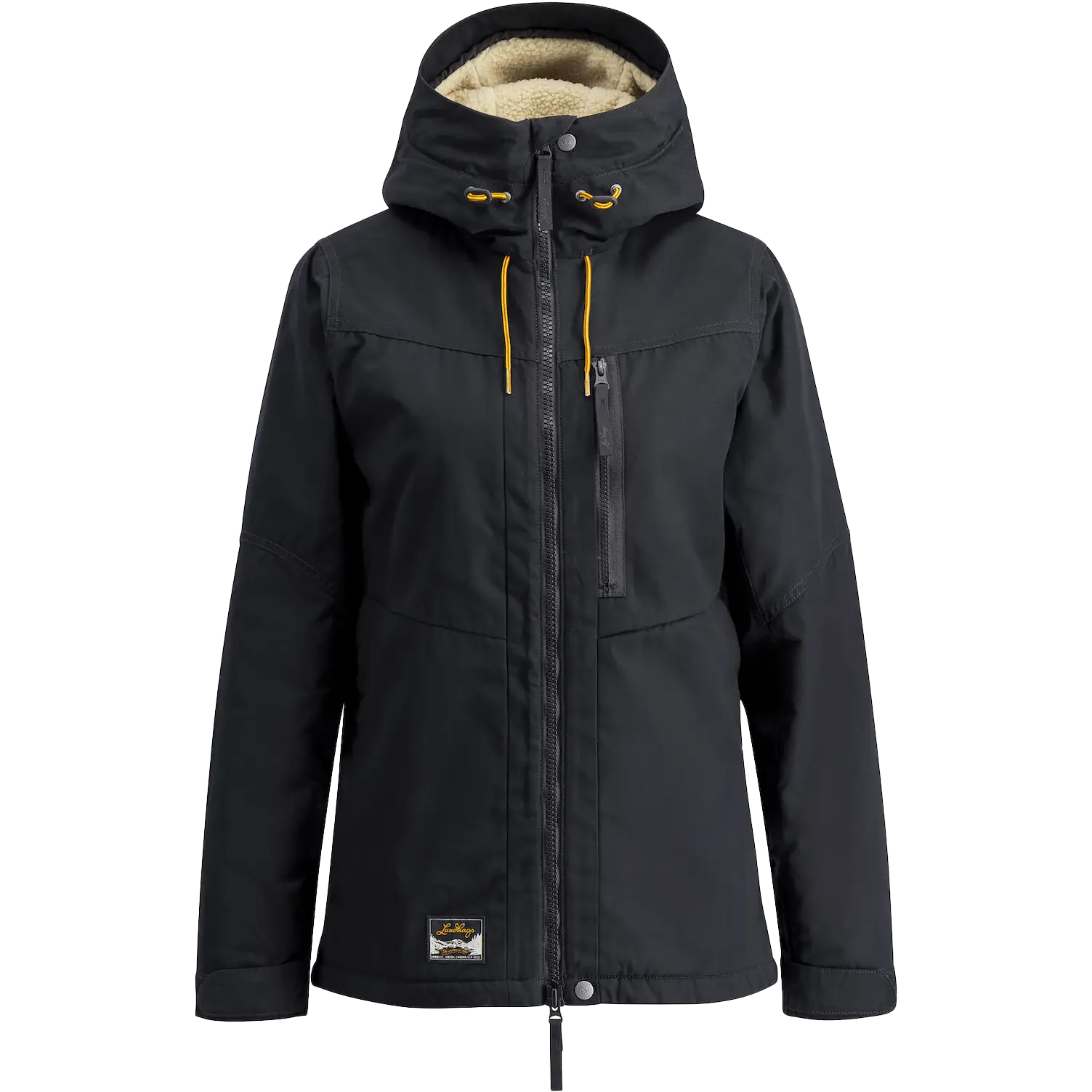 Lundhags Järpen Pile Jacket Women - Black - M - Vinterjakker