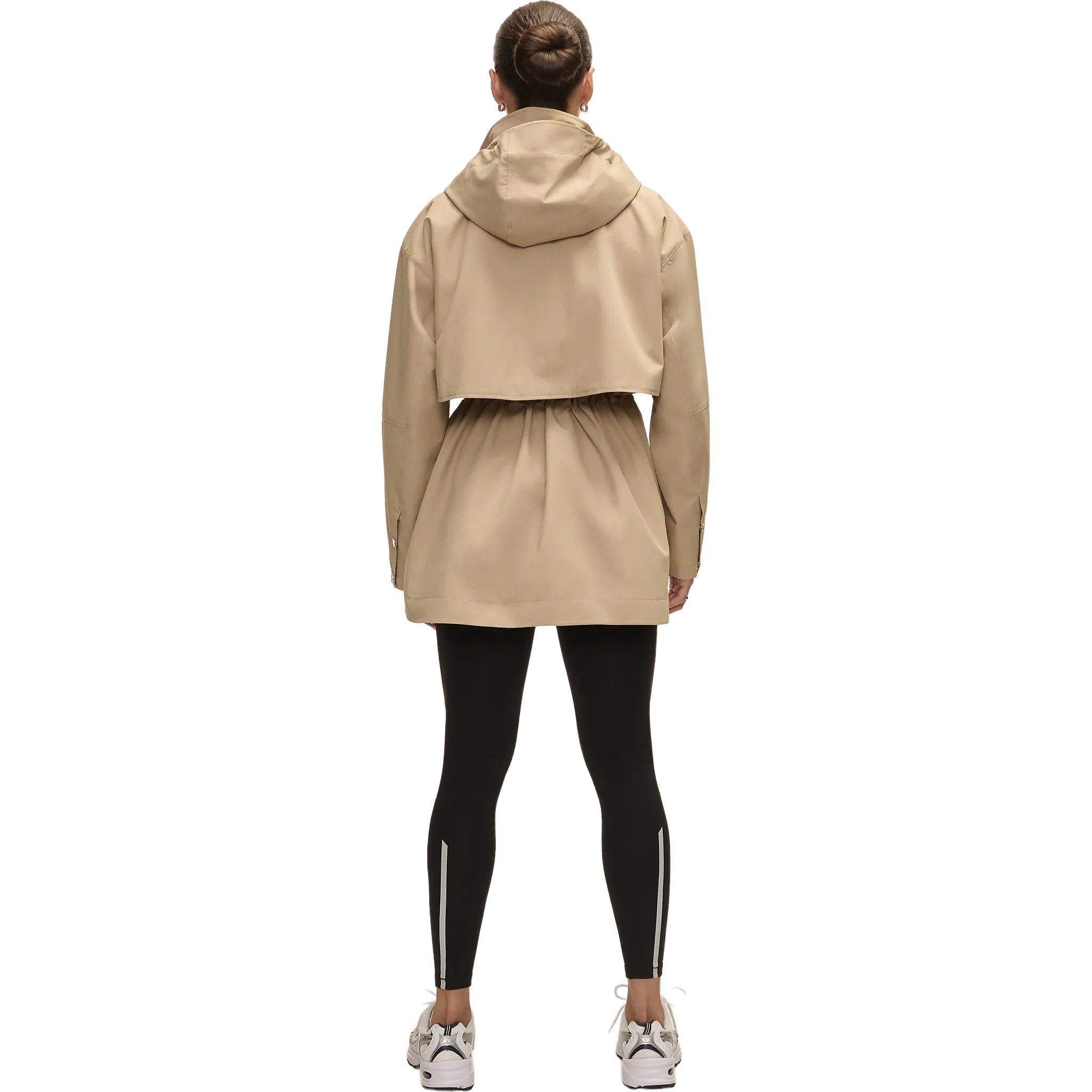 Scandi Trench Rain Coat Woman