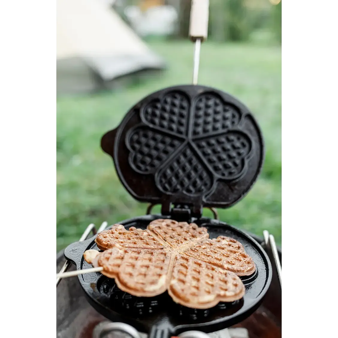 Rotating Waffle Iron vaffeljern