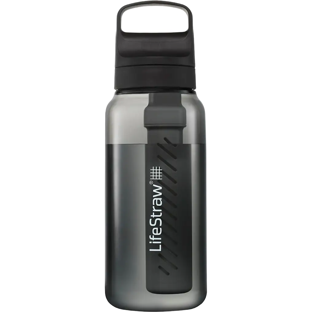 LifeStraw Go 2.0 Water Filter Bottle 1 liter - Nordic Noir - One size - Vandflaske
