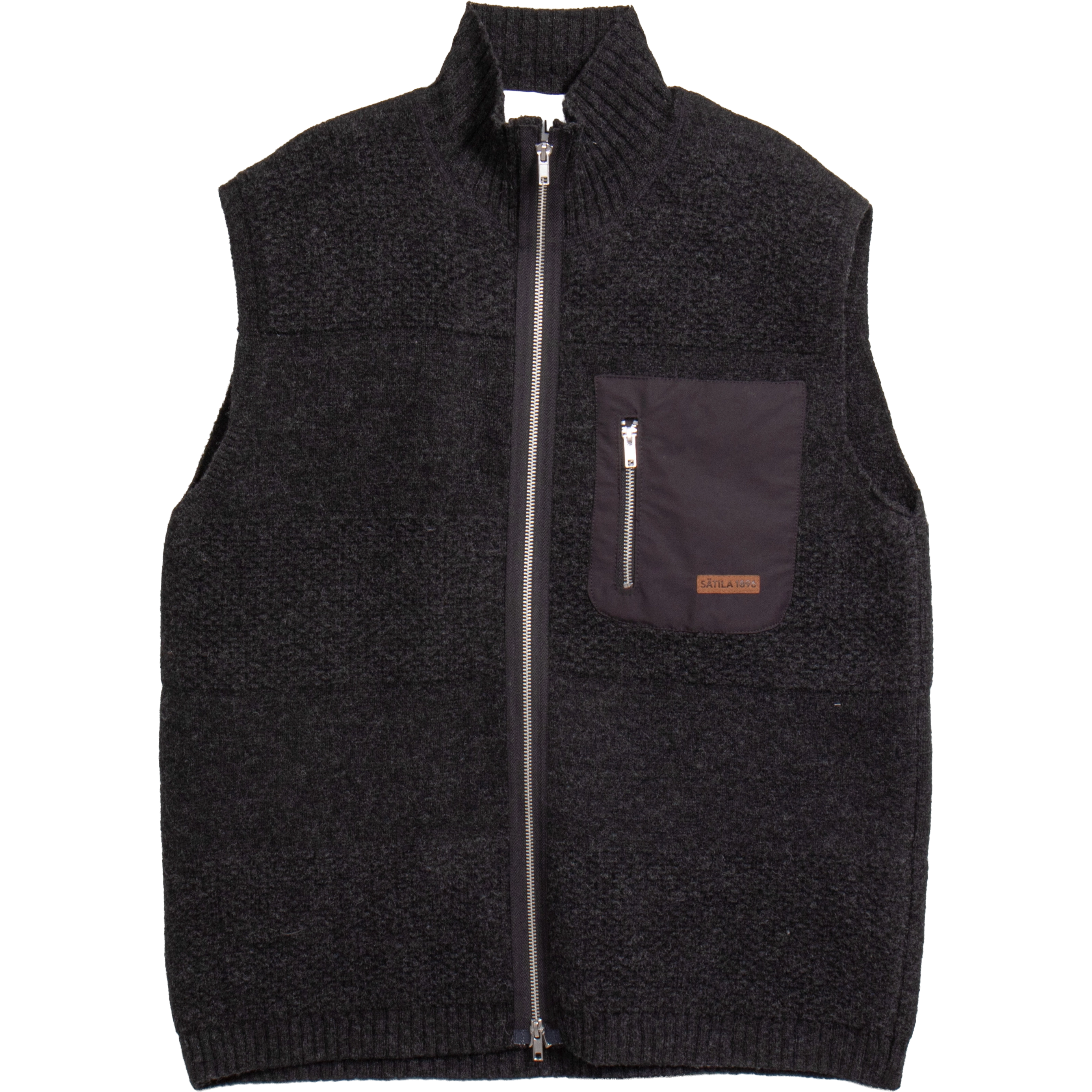 Sätila Boxy Boil Vest Men - Anthracite - S - Veste
