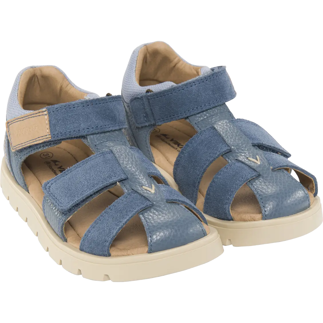 Viking Furu Sandal 2V Kids - Denim - 32 - Hverdagssandaler til børn