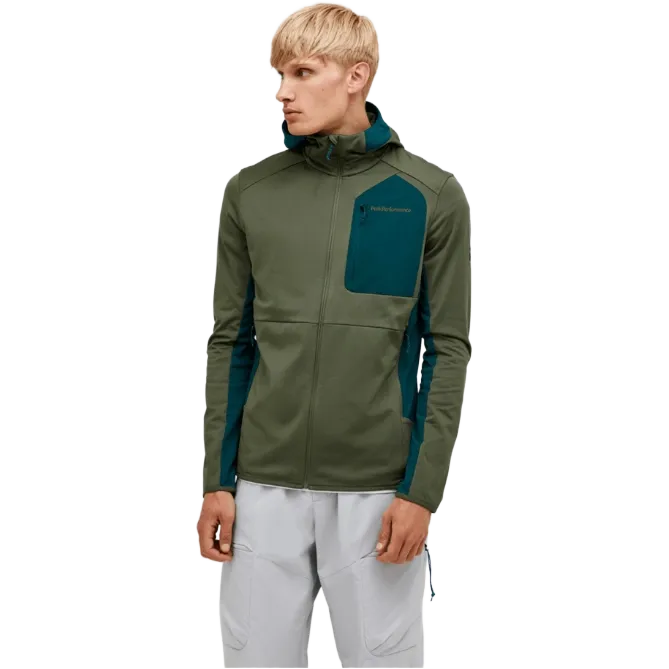 Utility Light Zip Hood Men