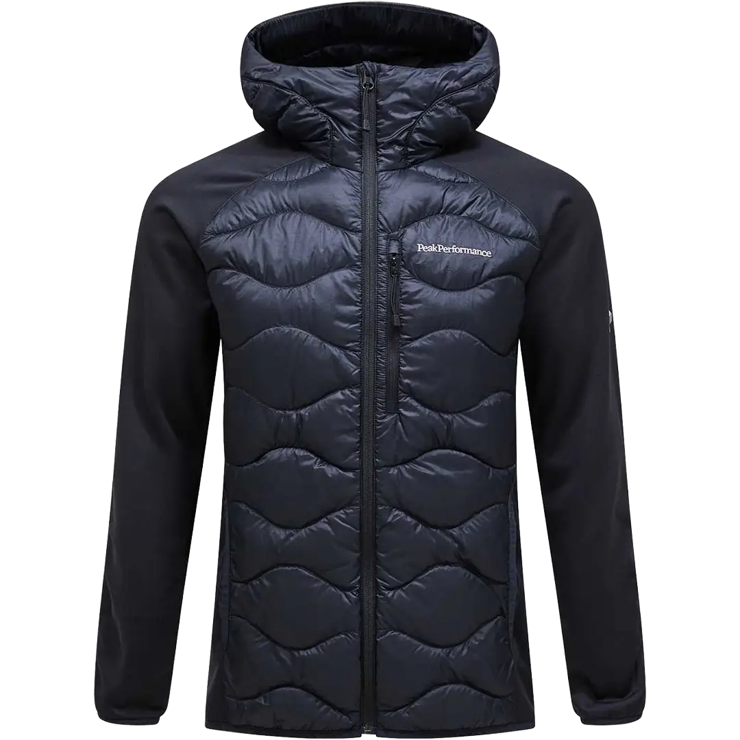 Peak Performance Helium Down Hybrid Hood Men - Black - S - Jakker