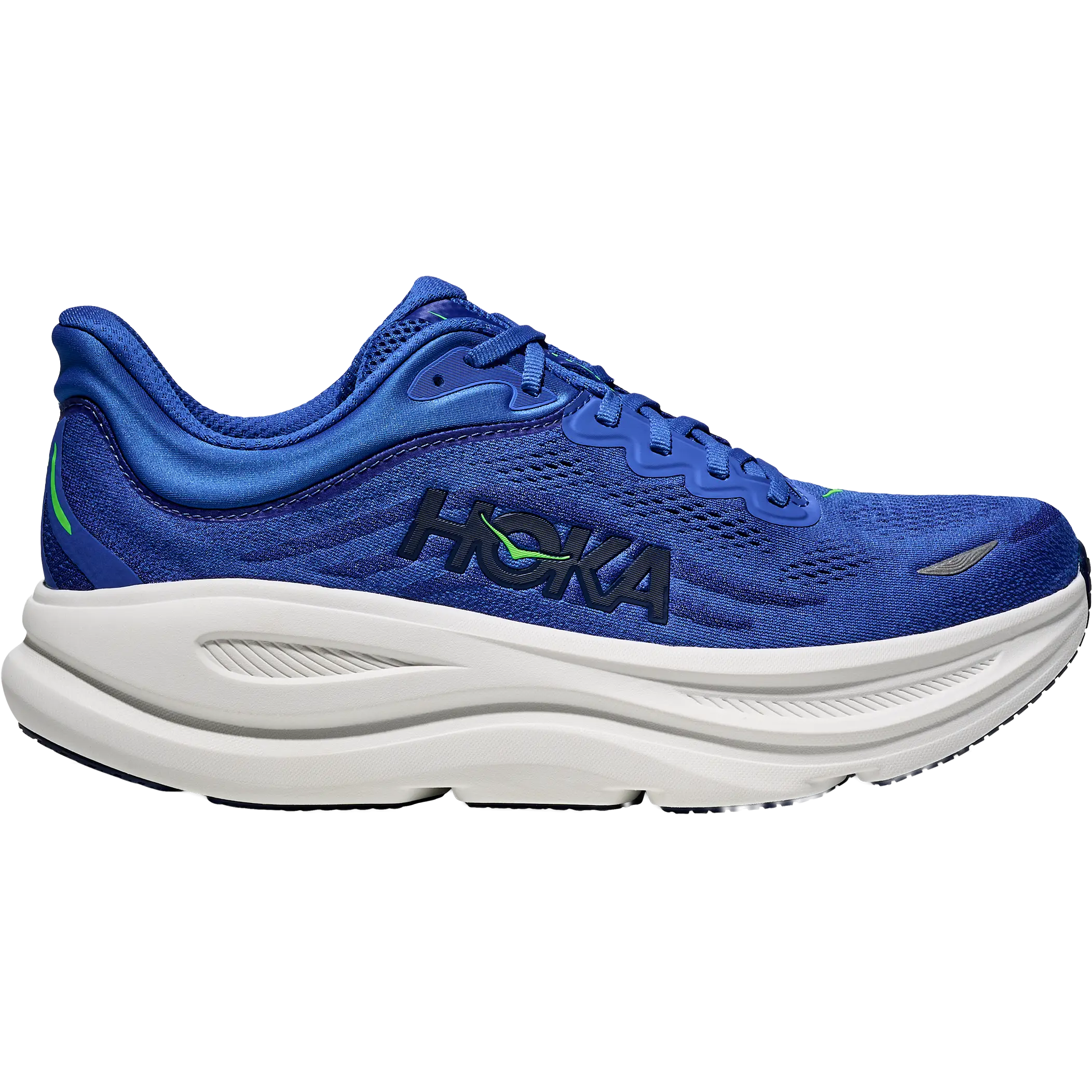 HOKA One One Bondi 9 Men - Cobalt Blue/Ultramarine - US11,5/UK11/46 - Mængdetræningssko