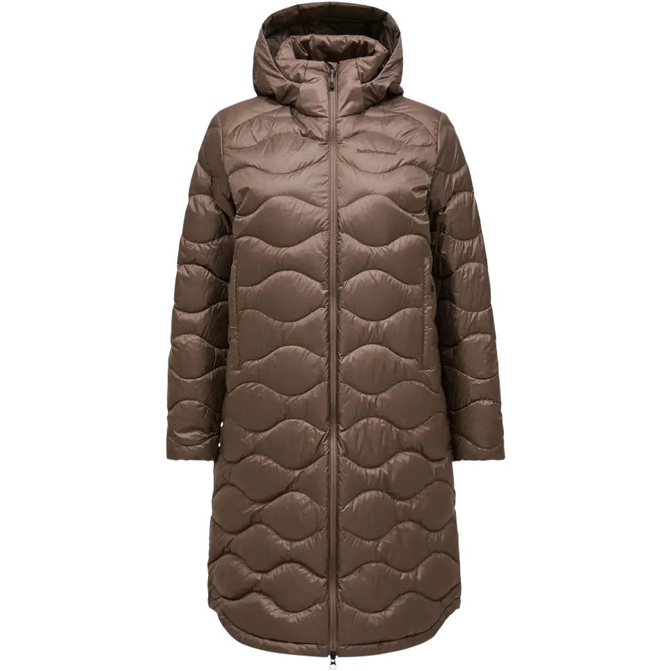 Peak Performance Helium Down Coat Women - Terrain Tan - XS - Dunjakker