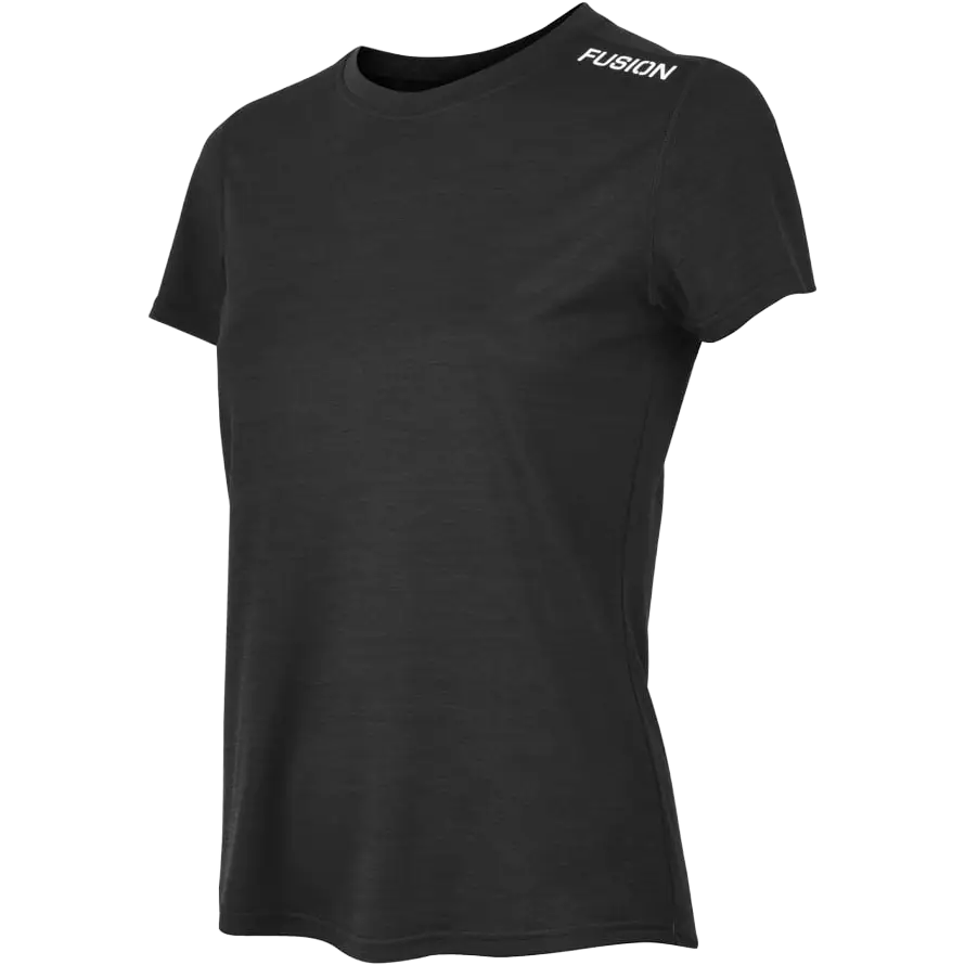 Fusion C3 T-Shirt Women - Sort - L - Løbe t-shirt