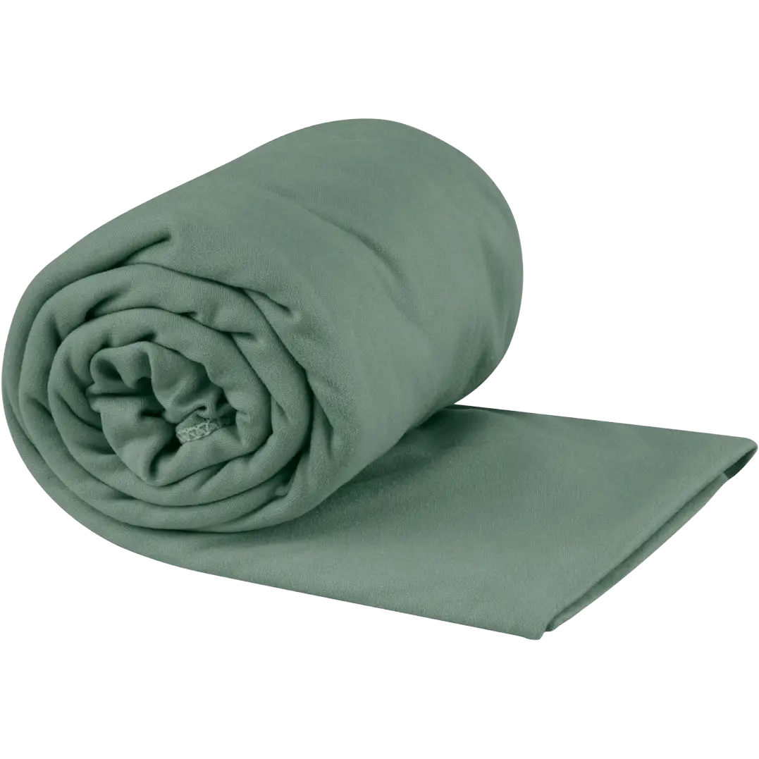 Sea to Summit Pocket Towel X-Large håndklæde - Sage - One size - Håndklæder