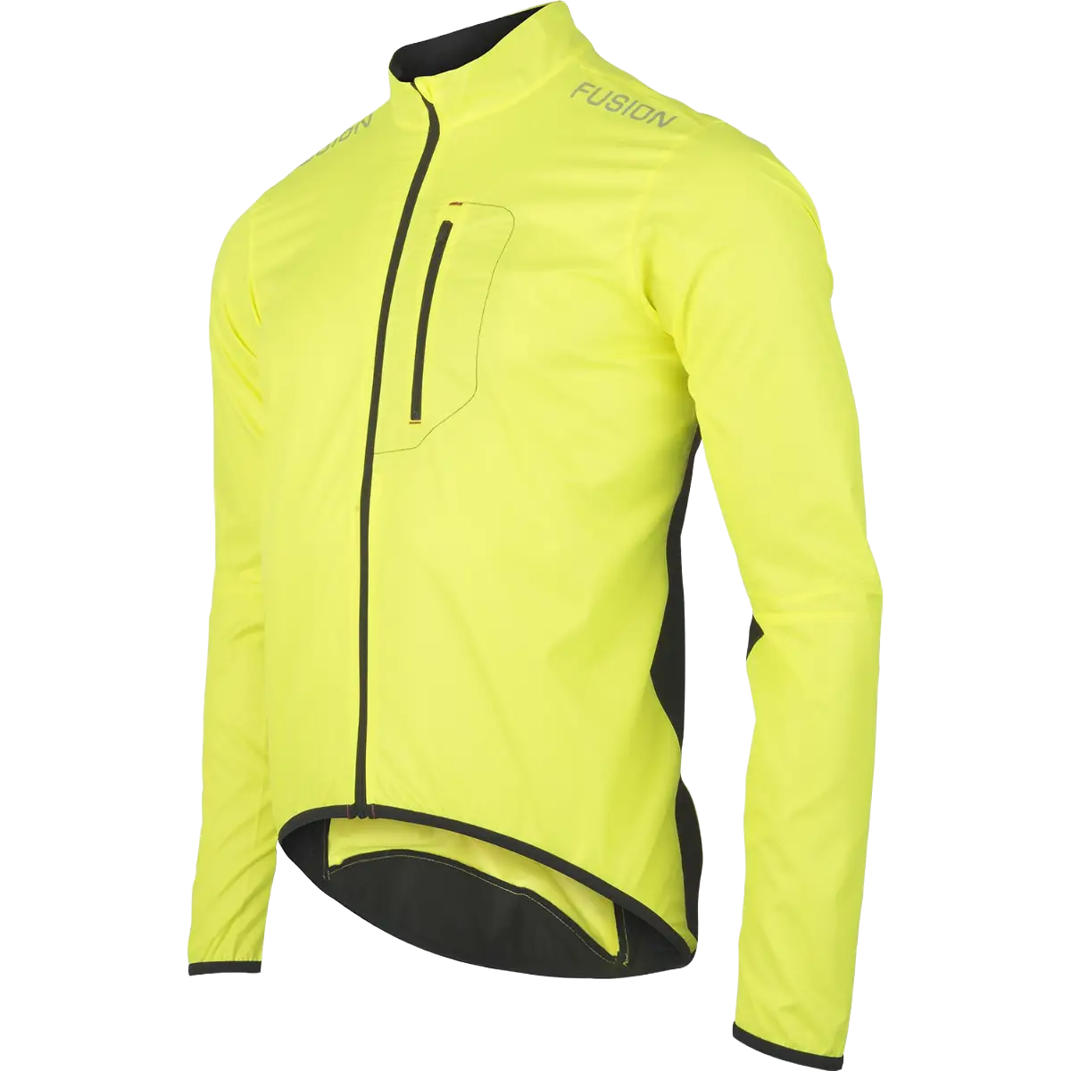 Fusion S1 Cycling Jacket Unisex - Yellow - M - Cykeljakke