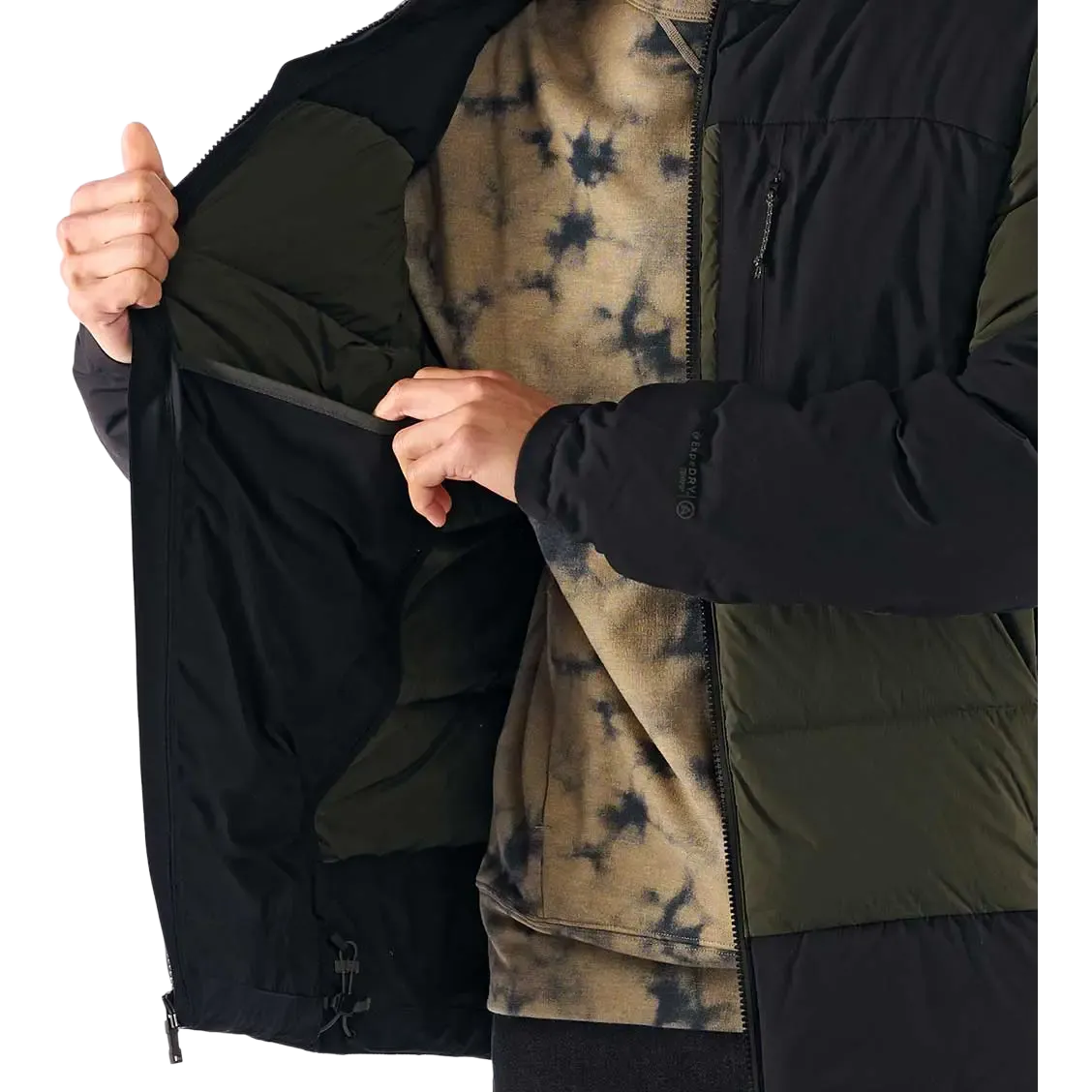 High-AF Down Stretch Parka Men dunjacka