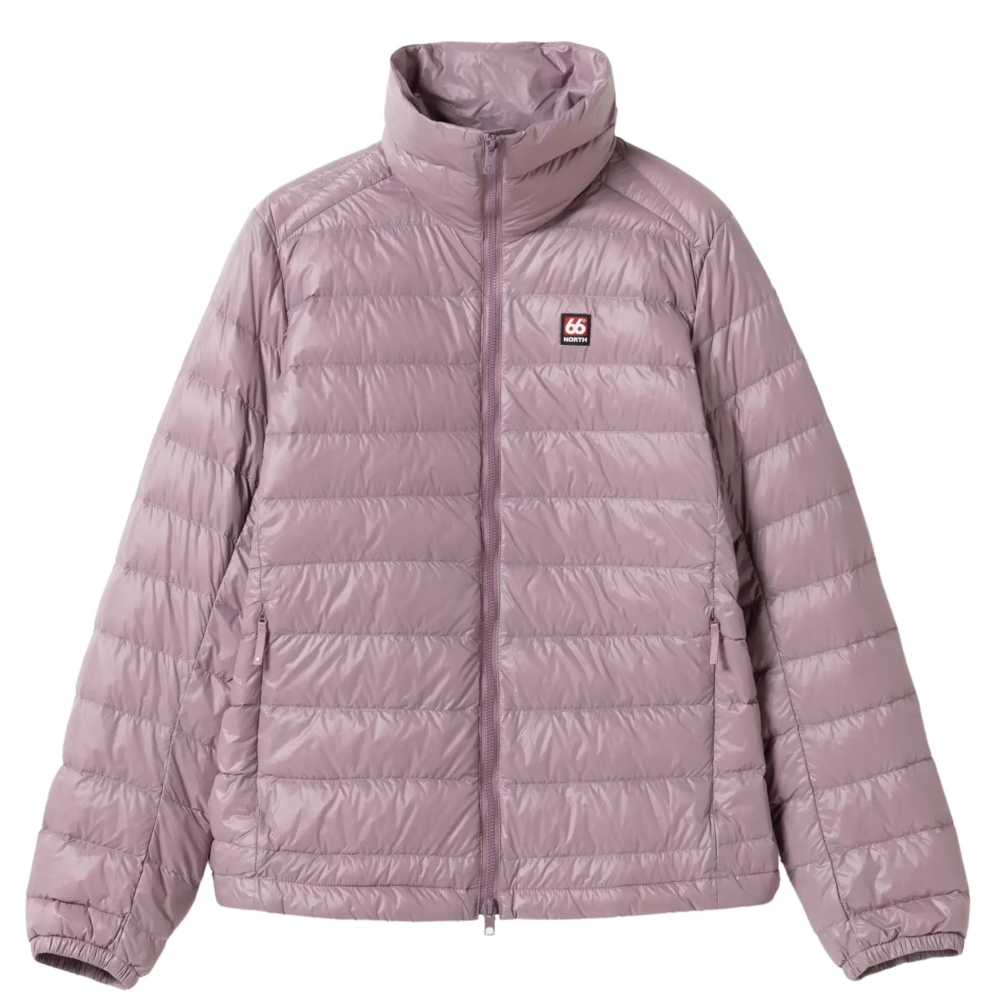 66°North Keilir Hooded Down Jacket Women dunjakke - Blueberry Milk - M - Dunjakker