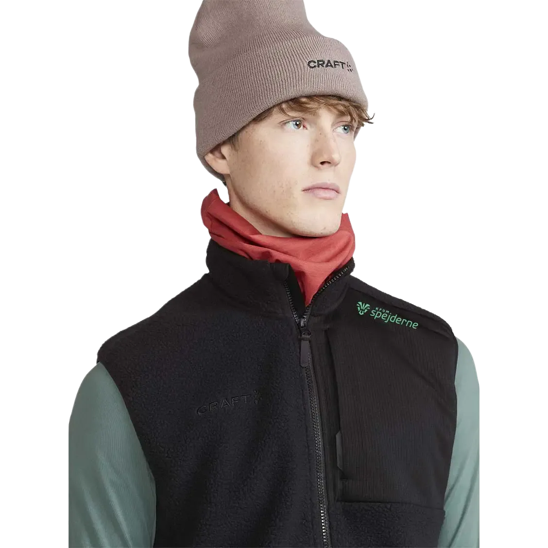 ADV Explore Pile Fleece Vest m/logo Men fleecevest