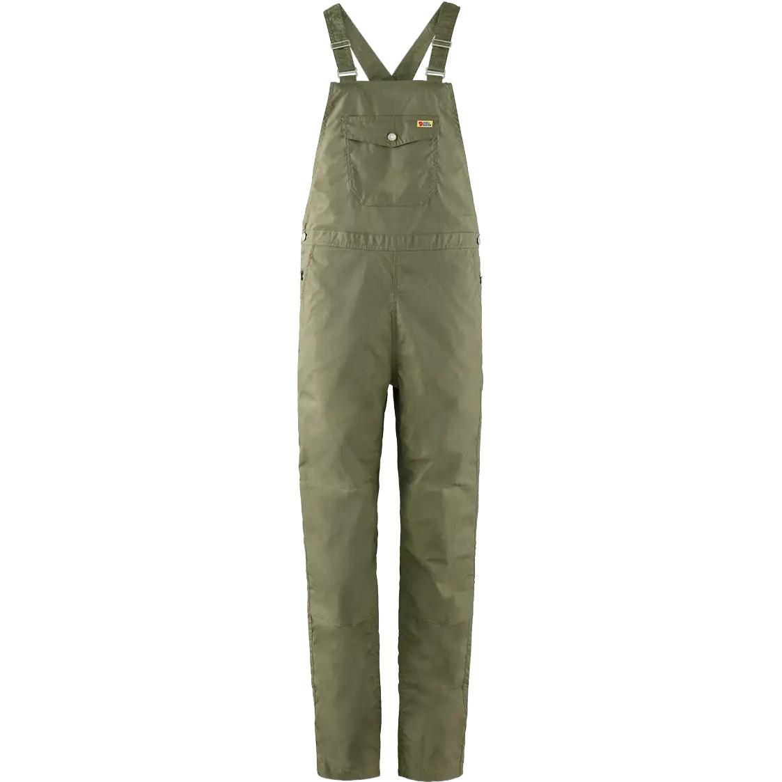 Fjällräven Vardag Dungaree Trousers Women overalls - Green - L - Hverdagsbukser