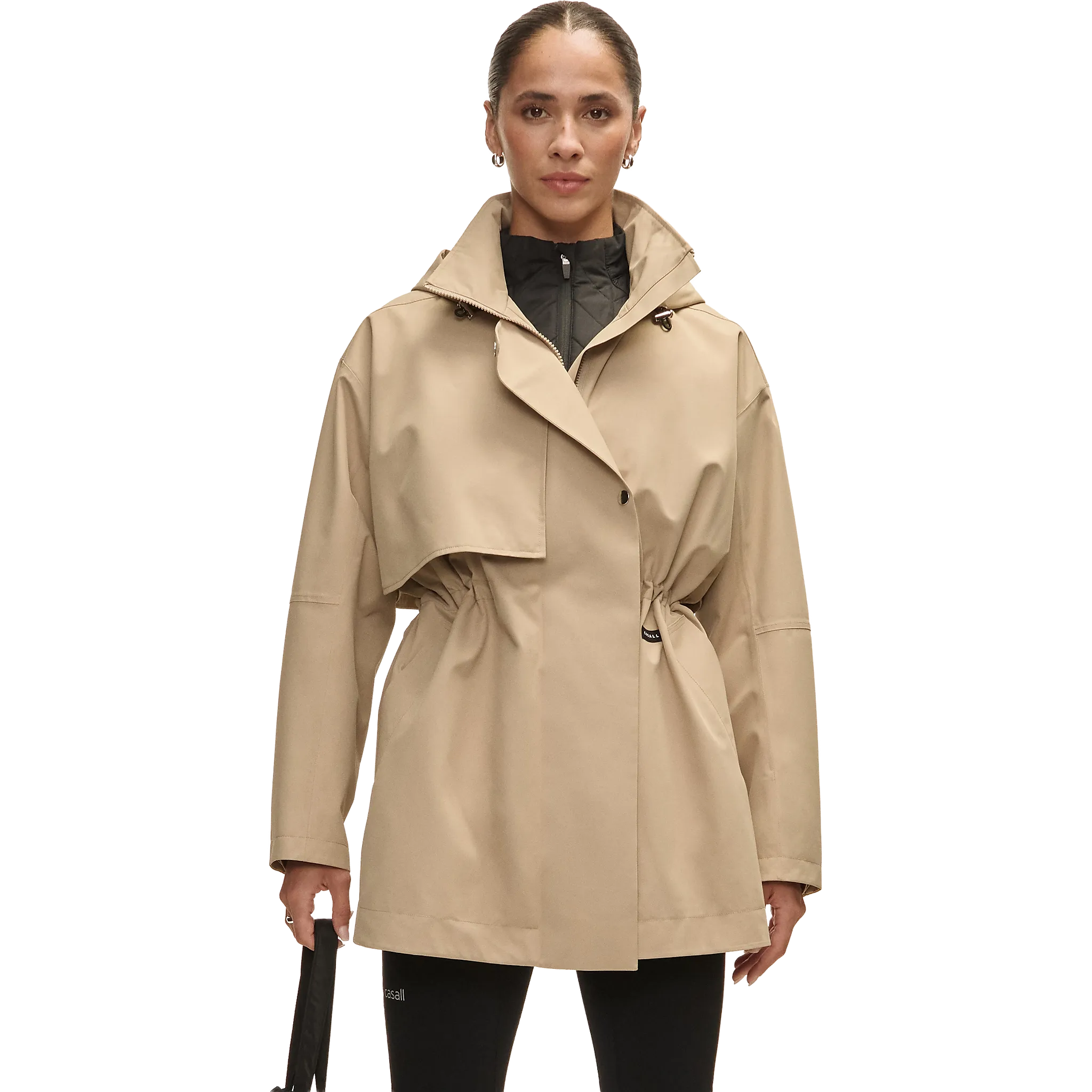 Scandi Trench Rain Coat Woman