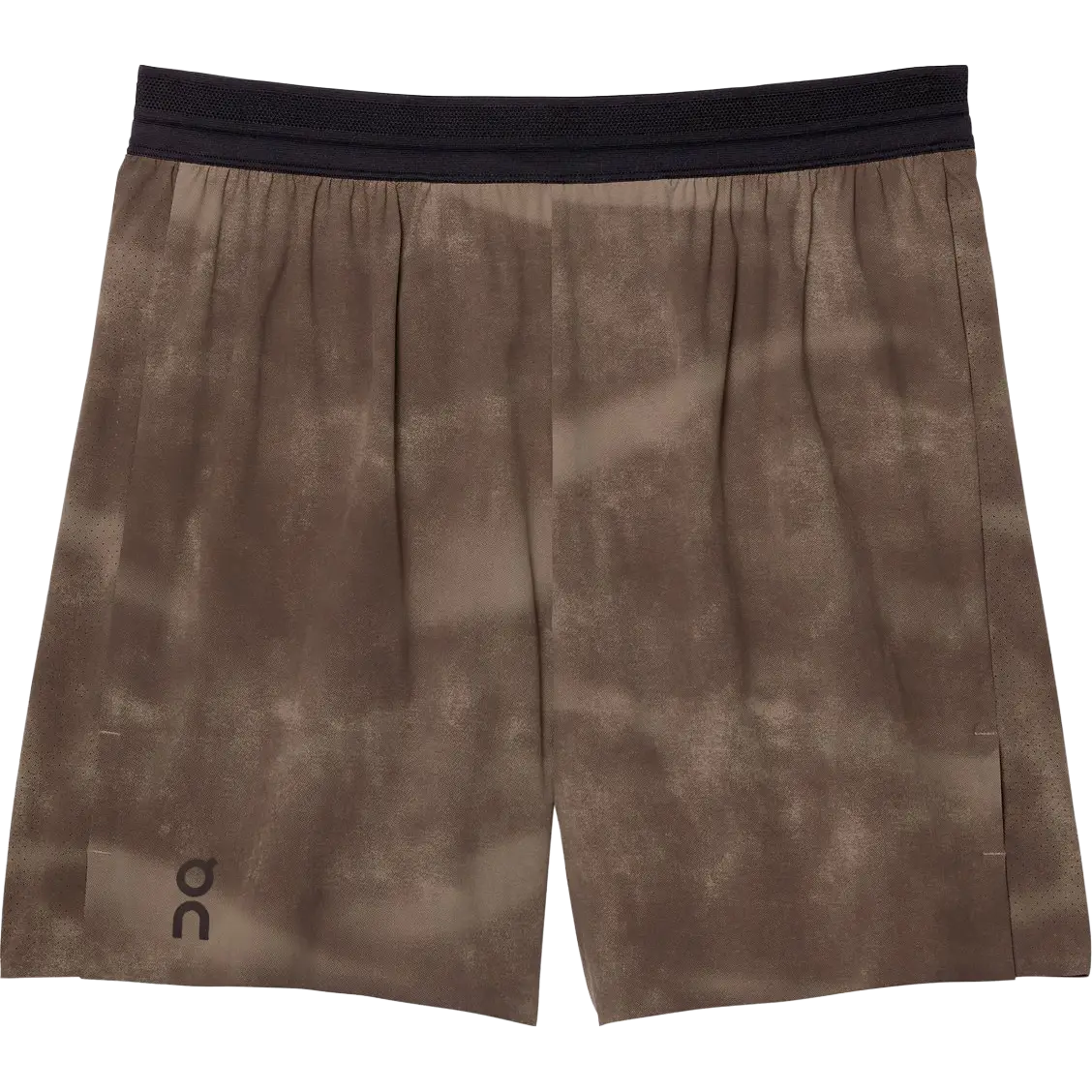 On Performance Shorts 7'' AOP Men - Cinder - M - Løbeshorts