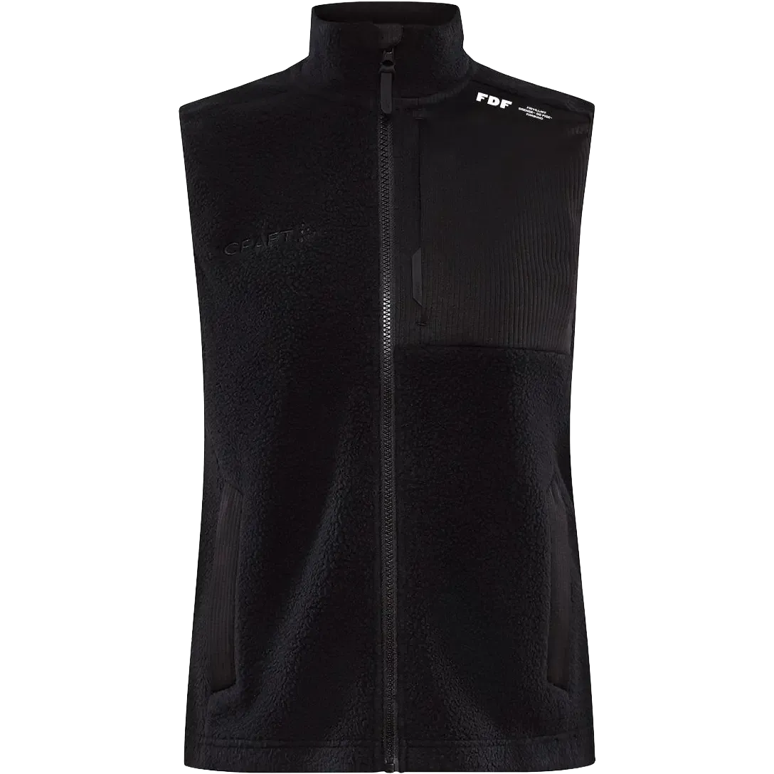 ADV Explore Pile Fleece Vest m/Logo Women