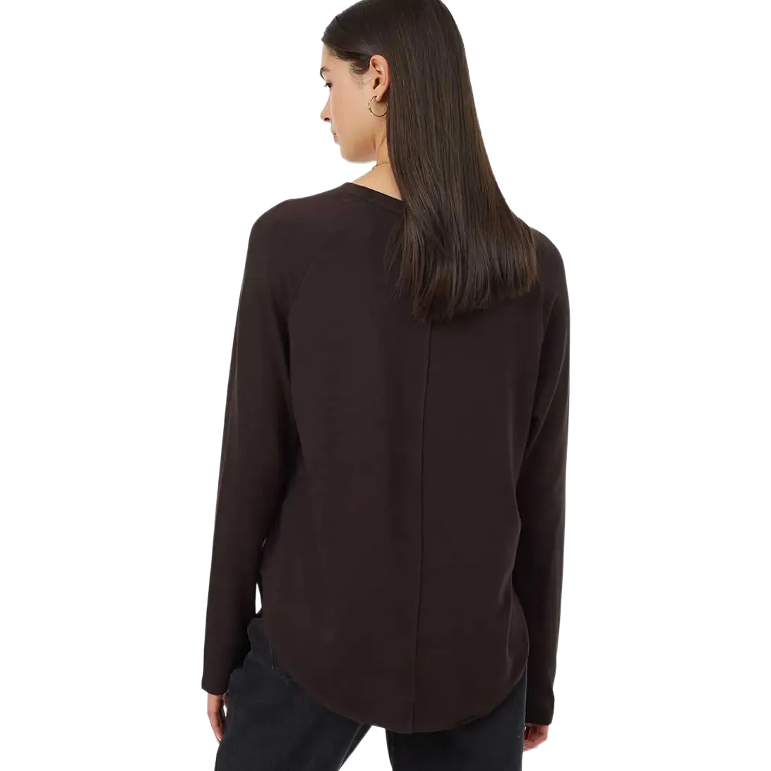 Soft Ecoterry Shirttail Crew Women trøje
