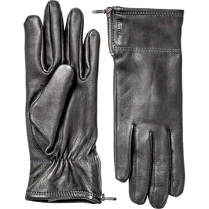 Hestra Charlene damehandske - Black - 7,5 - Handsker