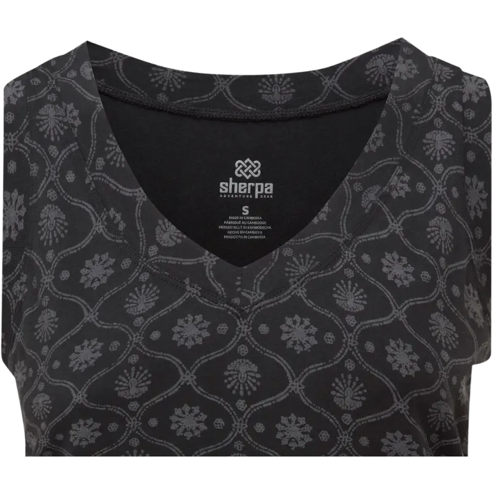 Neha V-Neck Tank Women top
