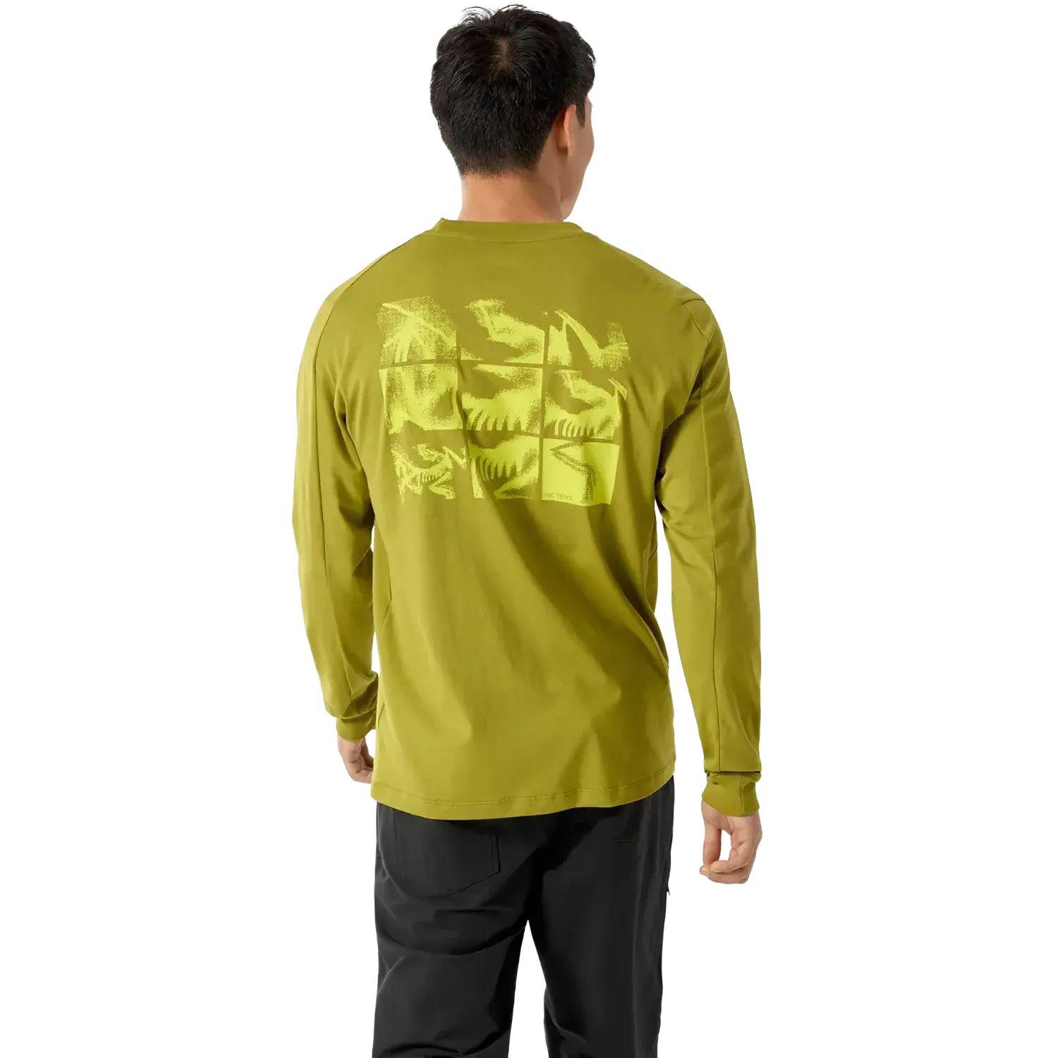 Kragg SL Cotton Bird Tile LS Men blus