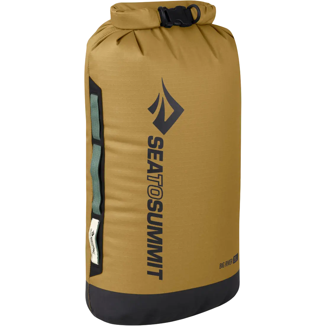 Sea to Summit Big River Dry Bag 20L vandtæt pakpose - Dull Gold - One size - Vandtæt opbevaring